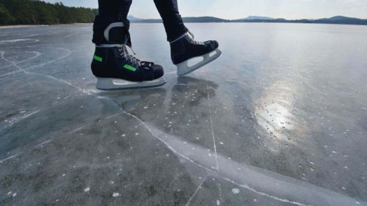 Thin Ice Signs | Thin Ice Warning Signs - No Skating, Walking