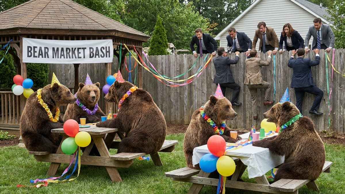 A Shift in Sentiment as Investors Jump the Fence and Join the Bear Party