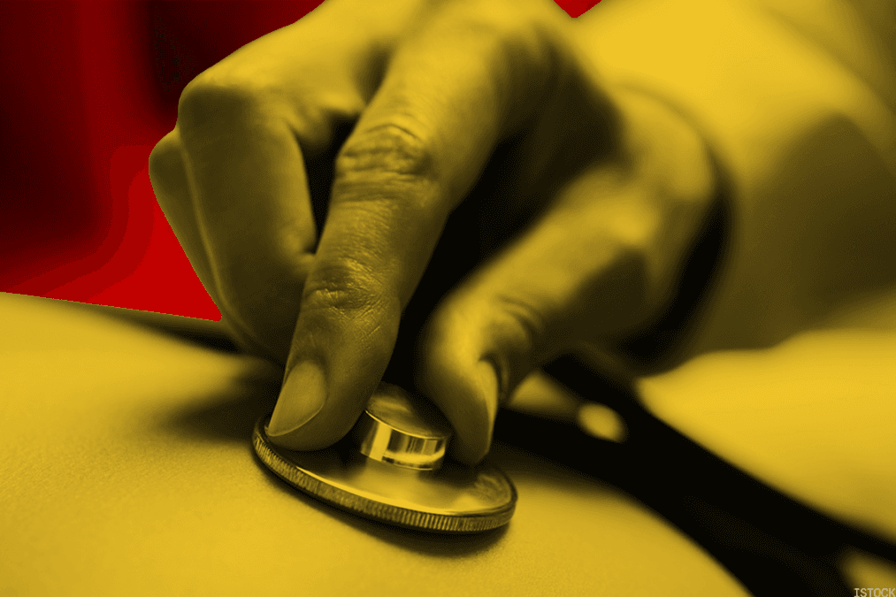 Charting GE Healthcare as the Sector Sees a Pullback